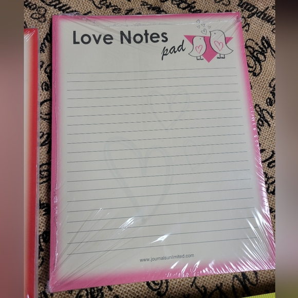 NWT lot of 2 journals unlimited jumbo notepad - Picture 3 of 6